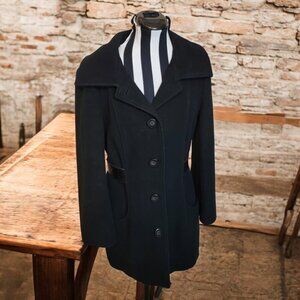 Mackage Wool & Leather Trim Coat – Size M